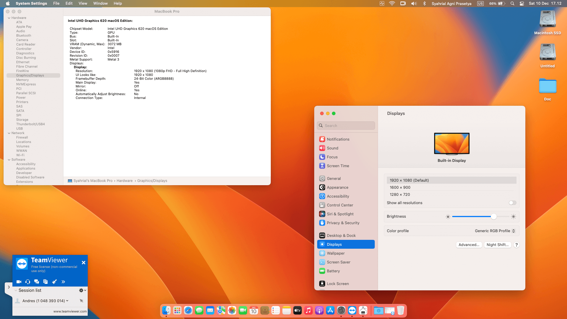 Lenovo Thinkpad X280 2nd Touchscreen [KabyLake R   Intel UHD 620 + PS2]   OpenCore 5